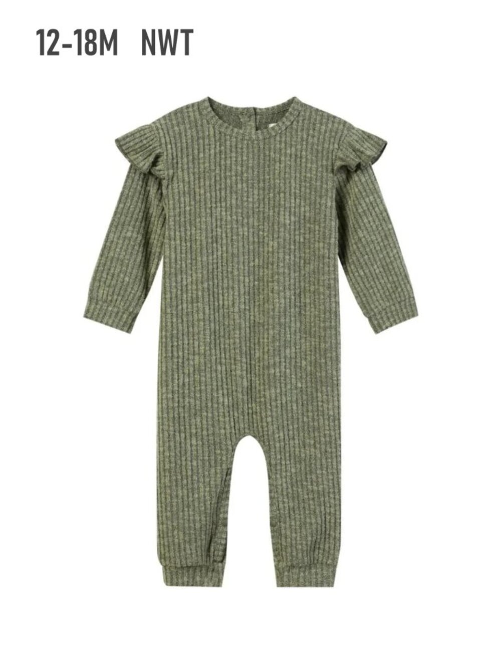 Vignette Loden Long Sleeve Romper size 12-18M
